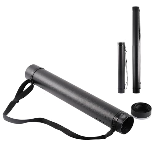 DEWEL Teleskop Posterrolle A0, Transportrolle Zeichenrolle...