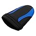 TCT-MOTORPARTS Driver & Passenger Seat Cushion Fits for Suzuki GSXR1000 GSXR-1000 2005-2006 05 (Black+Blue #7)