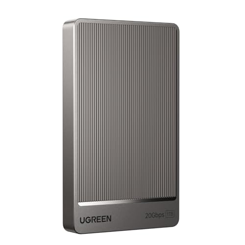 UGREEN SSD 外付け 1TB USB 3.2 Gen 2×2規格 読み込み速度2033MB/s ポータブルSSD...