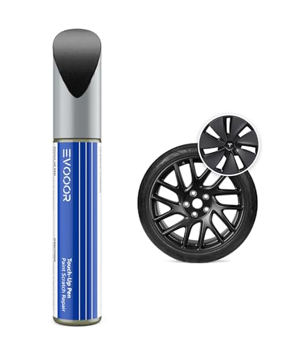 EVOOOR pintura de retoque para llantas Tesla en Gris Photon para Modelo 3 18 pulgadas 2024 - Reparación DIY de rayaduras de bordillo con pintura a juego (Gris Photon)
