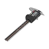 SALALIS Messschieber, Digitales Messwerkzeug, Hohe Empfindlichkeit, Präzision für die Mechanische Bearbeitung, Edelstahl, Mini 0–100 Mm, 1 X