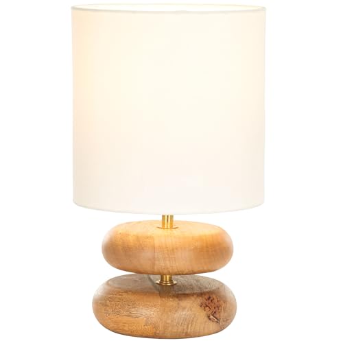 SAFAVIEH Lighting Collection Lulani Natural 14-inch Table Lamp (LED Bulb Included)