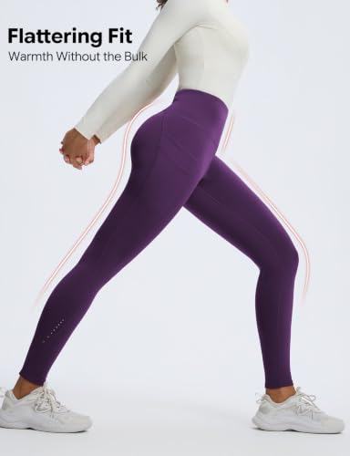 Image of baleaf Women's Fleece Lined Leggings Thermal Warm Winter Tights