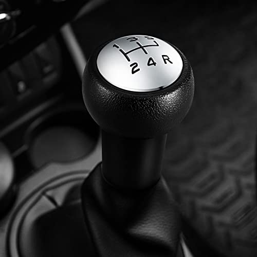 Vinabo 5 Speed ​Manual Gear Shift Knob, Universal Car Shift Knob Cover for Manual Automatic Car Gear Shift Knob C1 C2 C4