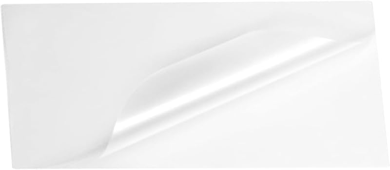 Large Bookmark hot Laminating Pouches 100/box 2-3/8" x 8-1/2" 5 mil glossy thermal laminator pockets | 60mm x 216mm x 125 microns thick, For up to 2-1/8" x 8-1/4" Bookmarks, Clear Gloss