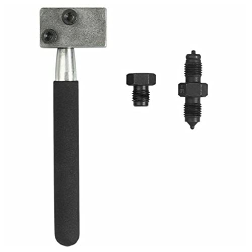 Jsrnqert Bremsleitungs-BöRdelwerkzeug Kfz-Bremsleitungs-DoppelböRdelwerkzeug 4,75 Mm F-BöRdelwerkzeug Bremsrohrreibahle