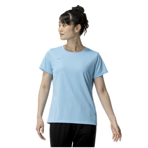 MIZUNO(ミズノ) トレーニングウェア 半袖 Tシャツ ナビドライ 吸汗速乾 インナー 肌着 UPF15 日焼け防止 32MAC390/32MAC394 レディース