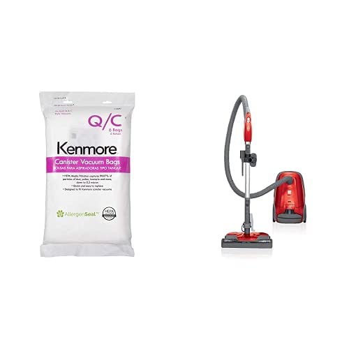 Kenmore 400 Series Pet Friendly Bagged Canister Vacuum Cleaner with HEPA Dust Bags