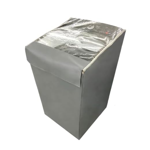 CAPA PARA MÁQUINA DE LAVAR PANASONIC 18KG TRANSPARENTE (CINZA)