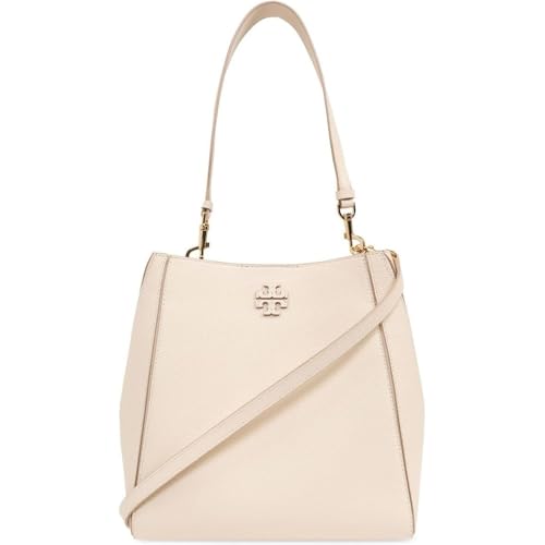 Tory Burch Women's Mcgraw Bucket Handbag Brie Ivory
