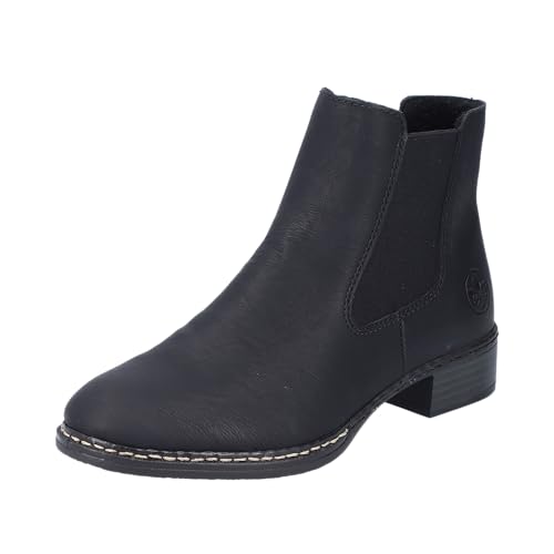 Bottines Chelsea Rieker 73464 femme noir 39 chaussure hiver confortable