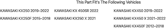 Kickstand Kit - Kawasaki KXF 12-20