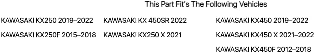Kickstand Kit - Kawasaki KXF 12-20