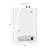 Eccotemp fvi12-NG FVI-12 Natural Gas, 3.5 GPM, High Capacity Tankless Water Heater, White
