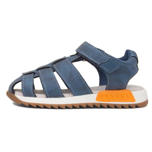 Walkright Hadleigh Boys Blue Closed Toe Sandal - Size 10 Child UK - Blue
