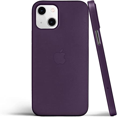 Image of ExpressB Back Cover for iPhone 15 Plus | Minimal Protect | Ultra Thin Anti Scratch Matte Finish Case for iPhone 15 Plus (Purple)