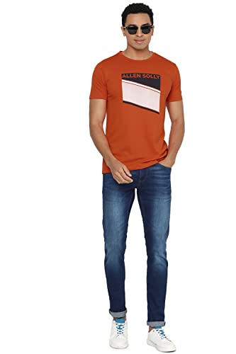 Image of Allen Solly Men's 100% Cotton Regular Fit T-Shirt
