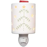Scentsationals Plug-in Christmas Wax Warmer, Accent Wax Melt Warmer for Scented Wax - Holiday Collection - Electric Fragrance Plugin - Christmas Tree