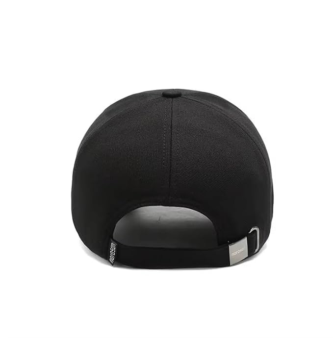 Image of Baseball Cap for Men Woman Sports Cap Sun Hat Quick Drying Soft Polyester Fiber Adjustable for Men and Women Black