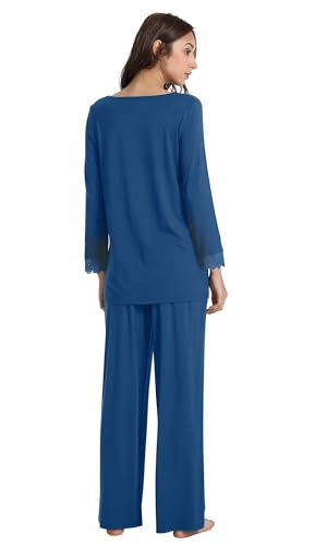 Image of WiWi Women's Cotton Maxi Nighty Gown (Pack of 2)
