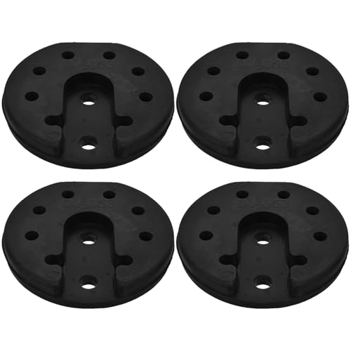 SHINEOFI 4 Piezas Base de Lámpara de Suelo de de Plástico para Soporte Estable de Lámparas de Resistente Manchas Fácil de Limpiar para Proyectos DIY Dormitorio y Salón