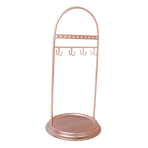 Dynwave Suporte de exibição de joias de mesa, ganchos, suporte multifuncional para de pingente