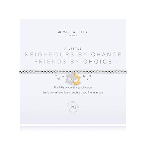 Joma Jewellery Bransoletka Little Neighbours by Chance Friends by Choice, 7.5 inch, Kauczuk