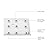 60x32 inch Single Threshold Shower Tray Center Drain in Glossy White