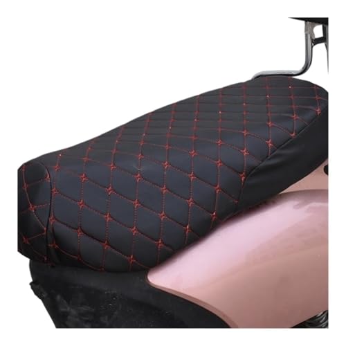 Funda de asiento de moto transpirable y protector de malla antideslizante de PU