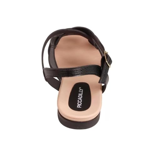 Sandália Rasteira Cruzada Feminina Piccadilly