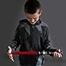 MewduMewdu Light up Saber Toy with Electronic Lights & FX Sound Effect for Kids and Adults, Red LED Light Expandable Saber Toy for Roleplay(Standalone)