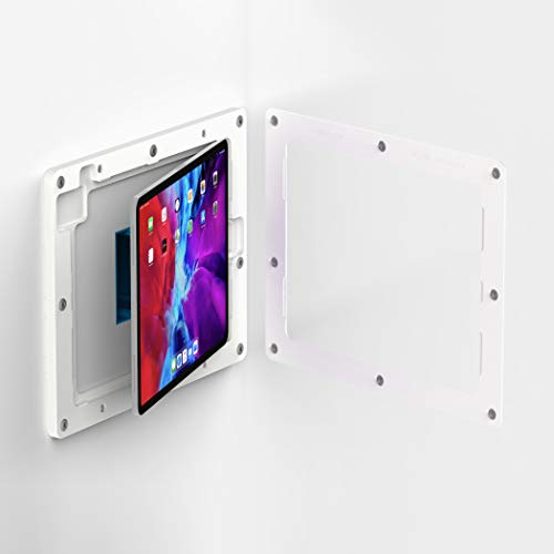 Vidamount White On-Wall Tablet Mount Compatible With Ipad Pro 12.9" (4Th & 5Th Gen) #TOP4