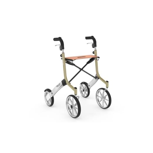 Trustcare Let's Go Out Rollator Beige/Silver