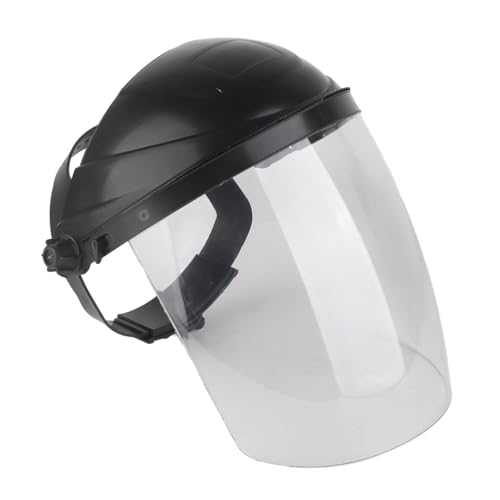 Máscara de Proteção Facial de Segurança para Trabalho, Máscara de Tela de Proteção Facial Transparen