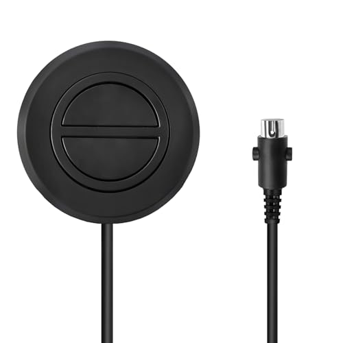 Electric Recliner Switch,2 Button Round Hand Control Handle,5 Pin Plug Fixed Power Recliner, Lift Chair,Electric Sofa Manua Controller Replacement Stand