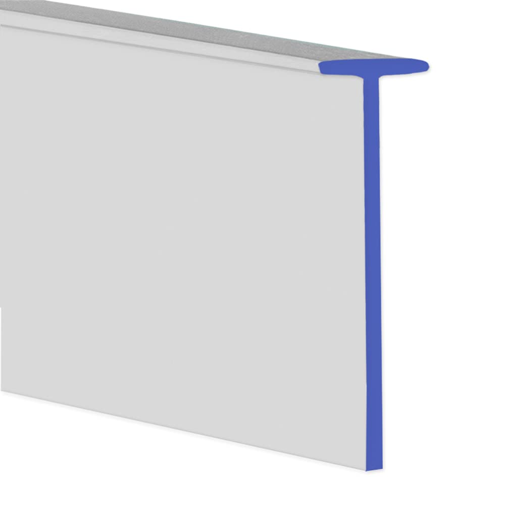 Shower Seal Uk Ltd Clear Soft Flexible Rubber Shower Seal | For Bi Folding Doors & Shower Screens | Fits Into Channel | Bif076 (1 Metre)