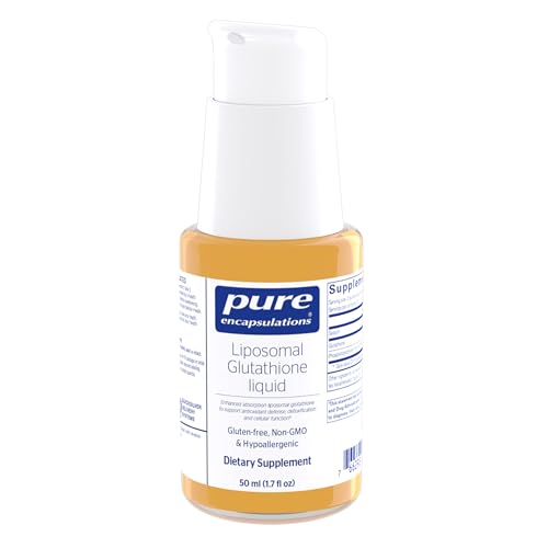 Pure Encapsulations Liposomal Glutathione Liquid | Enhanced Absorption Liposomal Glutathione to Support Antioxidant Defense Detoxification and Cellular Function* | 1.7 fl. oz.