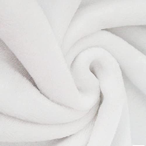 moonfarm 選べる13色 カラー ソフトボア生地 幅約80cm×長さ約1m カット済み (ホワイト)