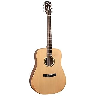 Cort Earth Bevel Cut Guitare acoustique série Earth Natural Open Pore – Image 2