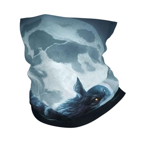 Full Moon Werewolf night Dark Neck Gaiter Face Cover Scarf Balaclava Bandana para Mujeres Hombres Bufanda Mascarilla para Motociclismo Ciclismo Ski Fiesta miniatura 1
