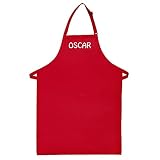 THE APRONPLACE Personalized Embroidered Add A Name Adult Apron - Add Your Own Name - 2 Adult Sizes F