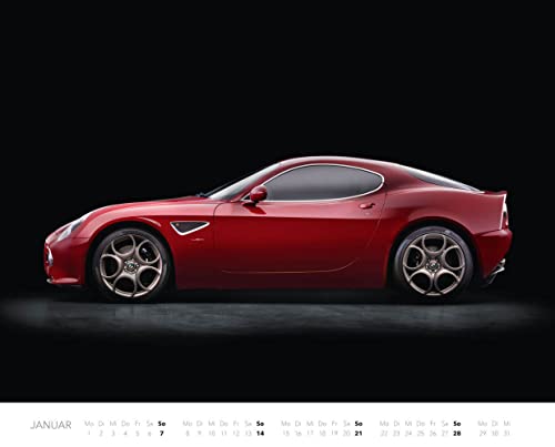 Passione Alfa Romeo Kalender 2024: Ikonen der italienischen Kultmarke. Wandkalender Posterkalender Sportwagen Oldtimer - Image 3