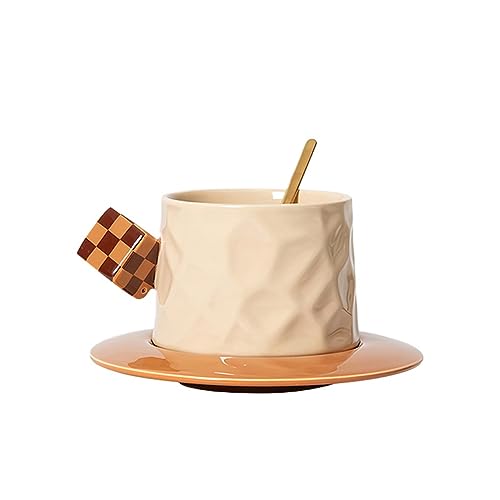 Tasse à café au lait en céramique au design mignon pour expresso et thé Oolong de table