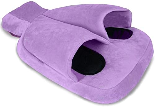 Things2KeepUWarm Heated foot Warmer - Hot Water Bottle Foot Muff - Purple