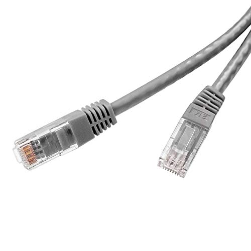 LMS Data Ethernet Cat 5 RJ45 UTP Patch cable cord, Cat 5 E LAN 10/100/1000M bit/s Cable suitable Gigabit 1000Base-T for PoE, CCTV Computer, Routers Internet for office and industrial
