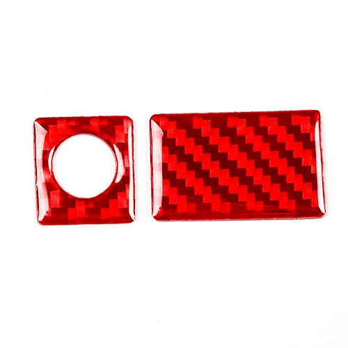Accesorios para Auto Fibra Carbono 2 Piezas miniatura 3