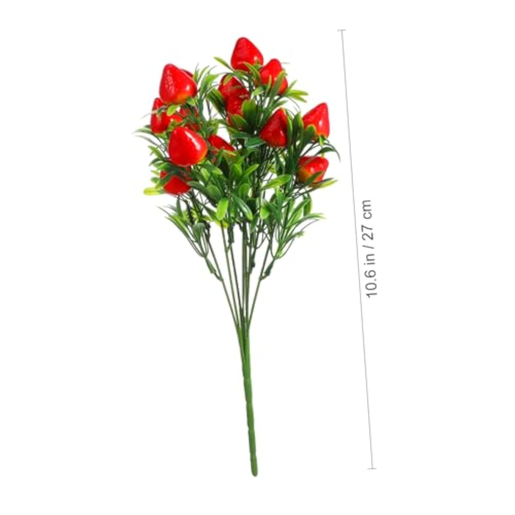 Realistic Simulated Strawberry Bouquet for Home Decor