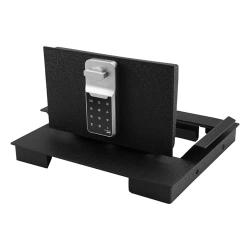 Center Console Gun Safe Vault - Console Armrest Lockbox Compatible with Ford F250 Super Duty Accessories 2023-2025