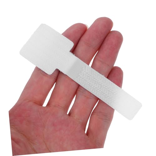 TEHAUX 50 piezas Bridas para cable con adhesivo para organizar cables bajo escritorio, correas de nailon multifuncionales para oficina y hogar miniatura 4