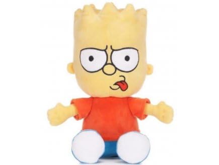 Peluche pour Simpsons Bart doudou 28 cm pour apaiser la peur du noir des enfants